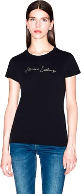 Image de Armani Exchange Xw001457_af10356 T-shirt noir L Femme Noir L