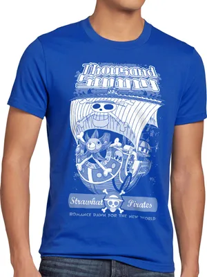 Produktbild von style3 Thousand Sunny Glory Herren T-Shirt anime japan strohhut pirat