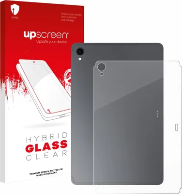 Produktbild von upscreen Schutzglas für Samsung Galaxy Tab S11 (Rückseite) Schutzfolie Panzer Folie Glas Display Schutz klar