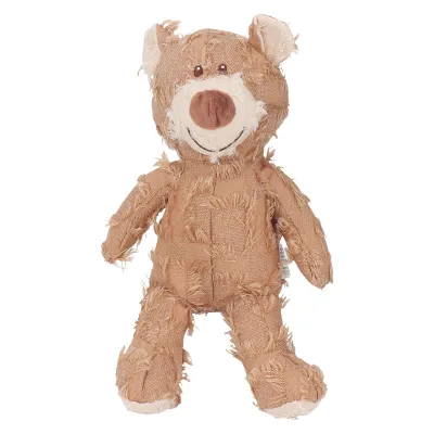Imagen del producto de Juguete de peluche para aliviar las molestias de la dentición en mascotas, juguete para perros que emite sonidos, juguete resistente con forma de oso, juguete de peluche para perros, juguete resistente con forma de oso que emite sonidos, oso resistente e indestructible