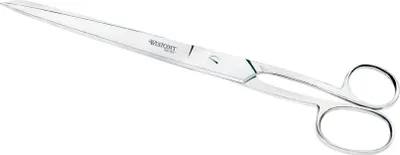 Produktbild von Westcott full steel scissors, stain less steel, double bow, 25cm/10"