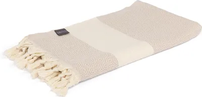 Produktbild von Meditationstuch gemustert, 100 x 175 cm sand/natur