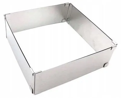 Produktbild von Eurobatt Verstellbarer Tortenring 5 cm Edelstahl