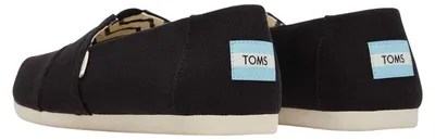 Productafbeelding van Toms - "Alpargata" schoenen, uni, voor heren/dames, canvas, model GT16407 (maat 41 EU), zwart/zwart