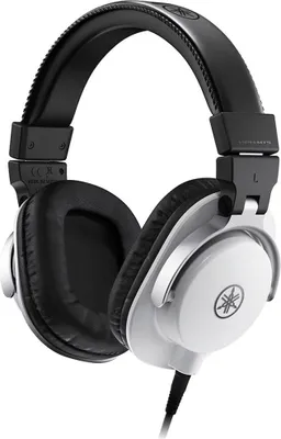 Produktbild von Yamaha HPH-MT5W, Kabelgebunden, 20 - 20000 Hz, 245 g, Kopfhörer, Schwarz, Silber