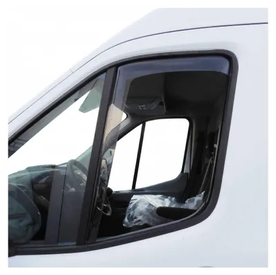 Produktbild von Windabweiser Regenabweiser für Mercedes Sprinter W906 2006-2018 Dunkel Acryl 2x, KI-generiertes Bild