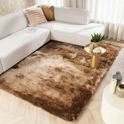 Zdjęcie produktu dla Volero - Dywan z długim włosiem - Glorious Taupe - 160x230 cm