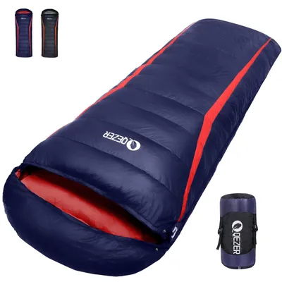 Produktbild von Daunenschlafsack für Camping und Backpacking von -3°C bis 8°C