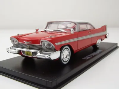 Produktbild von Greenlight Collectibles 86529 Plymouth Fury Christine 1958 rot weiß 1:43