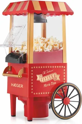 Obrázok produktu pre Popcornovač Haeger PM-120.001A 1200 W červený