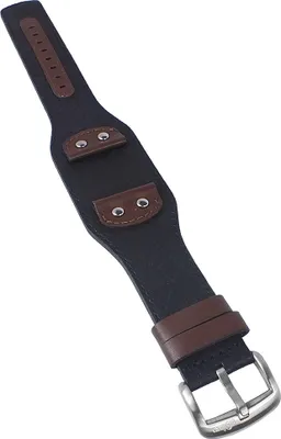 Produktbild von s.Oliver | Uhrenarmband Leder braun 24mm für SO-1669-LQ