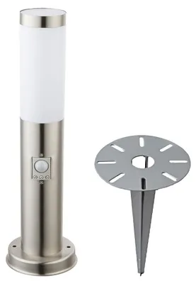 Produktbild von Stehlampe, Edelstahl, Bewegungsmelder, H 45 cm