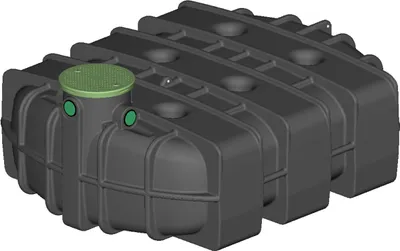Produktbild von Sammelgrube flach 5000 Liter AQUA-WASTE für Abwasser