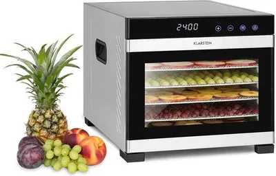 Obrázek produktu pro Klarstein Flavour Dry, sušička potravin, 6 polic, 5-75 C°, LCD, časovač