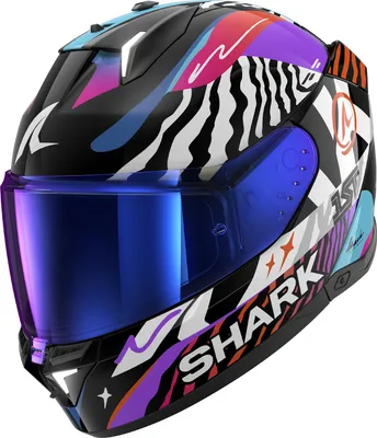 Produktbild von Shark Skwal i3 Speed Fancy Helm, schwarz/weiß/orange, S  (55/56)
