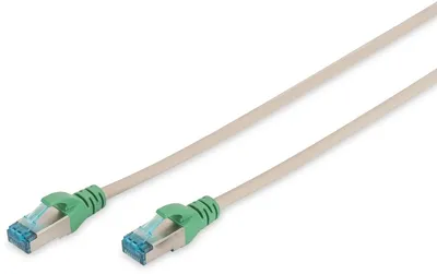 Produktbild von Digitus CAT 5e F/UTP Crossover Patchkabel, 1 m, Cat5e, F/UTP (FTP), RJ-45, RJ-45, Grau