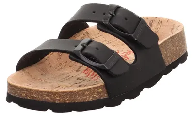 Productafbeelding van Superfit jongens slippers/pantoffels, model 1-800111, zwart, maat 28