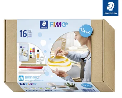 Produktbild von Staedtler FIMO air 81 SET, Modellierlehm für Kinder, 10 Stück(e)