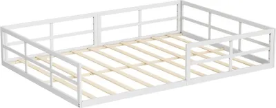Produktbild von Bodenbett aus Metall Vitalispa Minno Weiß 205 x 145 cm ohne Matratze, Model 56646