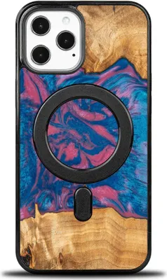 Produktbild von Bewood Einzigartige Hülle für iPhone 12 Pro Max - Neons - Vegas mit MagSafe