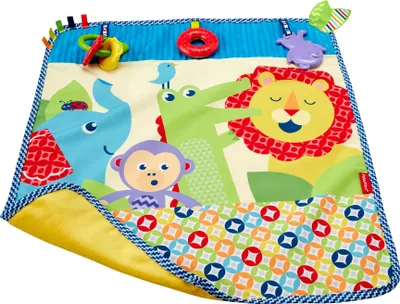 Produktbild von Fisher-Price Tierdecke mit Accessoires für Babys mehrfarbig DYW52