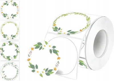 Image de Étiquettes autocollantes de rechange pour Phomemo M110 M200 M220 M221 50x50