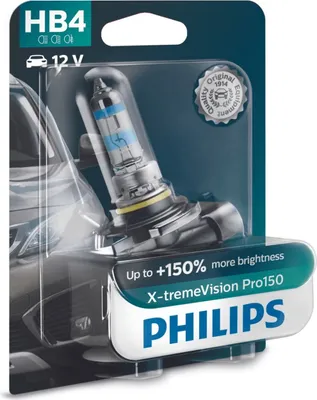 Zdjęcie produktu dla Philips 9006XVPB1, 51 W, 12 V, HB4, Halogen, 3450 K, 1 szt.