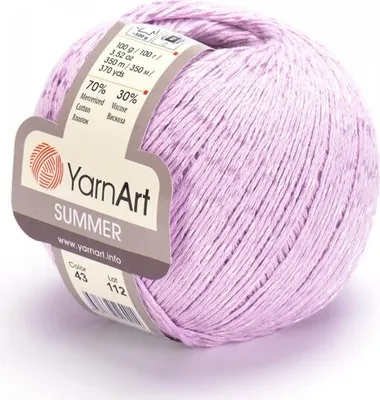 Produktbild von Yarn Art Summer 43 Lavender Strickgarn