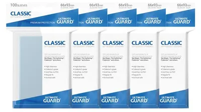 Produktbild von 500 Ultimate Guard Card Sleeves Schutzhüllen Sleeves