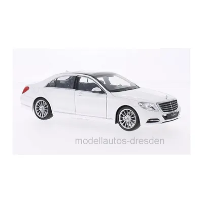 Produktbild von Welly WEL24051WHITE - 1/24 / Mercedes S-Klasse (W222), weiss, 2013 - Neu