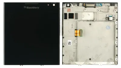 Produktbild von Blackberry Passport Q30 Display LCD Modul + Rahmen, schwarz
