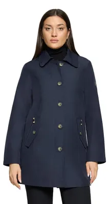 Image de Veste d'été pour femme Betty Barclay, taille 40, bleu marine, avec capuche