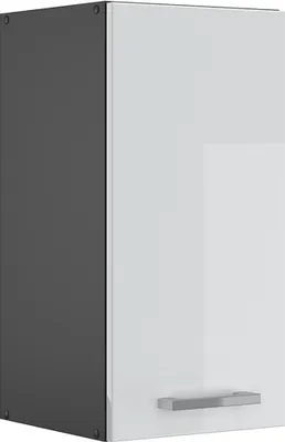 Produktbild von Hängeschrank Vicco R-Line Weiß Hochglanz 30 cm, Model 34935