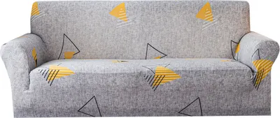 Obrázek produktu pro CANDeal Stretch Sofa Cover - protiskluzový potah na pohovku z měkkého Elastanu, omyvatelný chránič nábytku s protiskluzovou pěnou a elastickou spodní částí (1 sedák, barva 18)