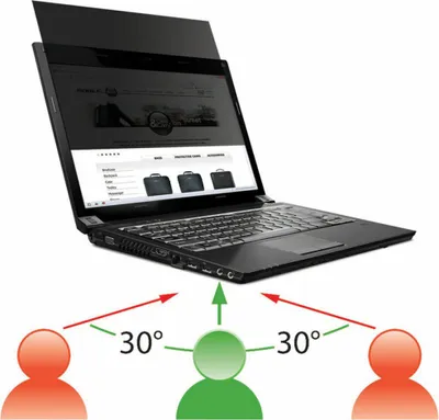 Immagine prodotto di Mobilis 016233 Blickschutzfilter Rahmenloser Blickschutzfilter 39,6 cm (15.6" ) (016233)