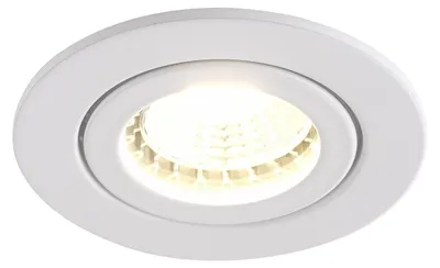 Produktbild von Einbaurahmen Mattes Weiß 832-MW Ø60 mm für GU10 | MR16 IP44