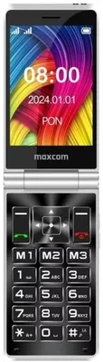 Produktbild von MaxCom Comfort MM835, Klapphandy, Dual-SIM, 8,89 cm (3.5"), 0,3 MP, 1400 mAh, Violett