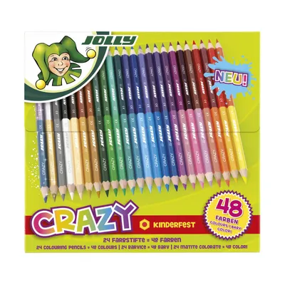 Immagine prodotto di JOLLY 3000-0518 24er Supersticks Crazy Buntstifte farbsortiert