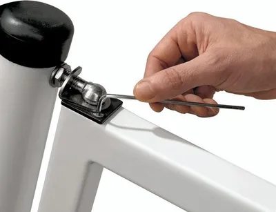Image de Paire de Charnières ferme-porte automatique pour tube de 40 mm LOCINOX - SWING-40-130