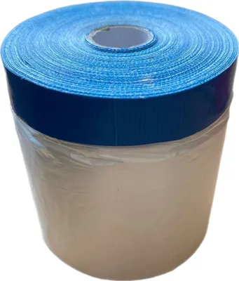 Produktbild von 1 Rolle Schutzfolie 1400mmx20m Abdeckfolie Klebeband Gewebe Masker Gewebeband