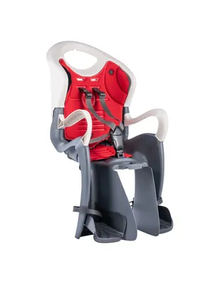 Produktbild von Tiger Easy Dream - Liegender Fahrrad-Rücksitz - für Kinder bis 22 kg, von 3 bis 8 Jahren - Befestigung am Gepäckträger - Dunkelgrau