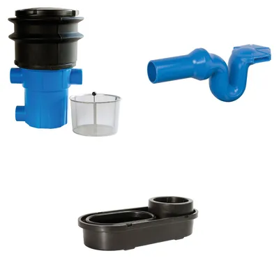 Produktbild von Regenwasserfilter Versickerungsfilter RVF Spar-Set DN 100 270 mm HV