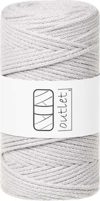 Produktbild von Weißgrau flechtkordel 3mm 100m OUTLET