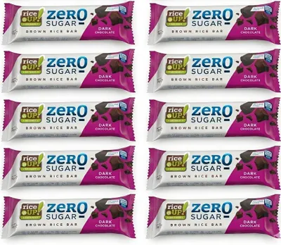 Produktbild von 10x18g Rice Up Schoko Reisriegel Riegel Ohne Zuckerzusatz Glutenfrei