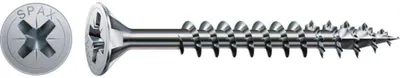 Produktbild von SPAX, Universalschraube, Senkkopf, Kreuzschlitz Z, Vollgewinde, wirox gehärtet, gleitbeschichtet - Größe: 4,0 x 70 mm - Menge: 100 Stück