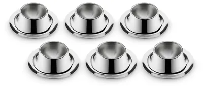 Imagen del producto de WMF Cromargan, juego de 6 posavasos para huevos, acero inoxidable