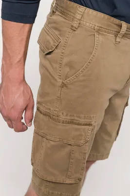 Produktbild von Kariban Bermuda-Shorts für Herren mit mehreren Taschen