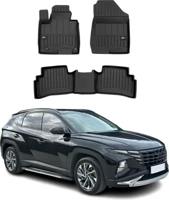Produktbild von 2021-2025 Hyundai Tucson Fußmatten TPE Schwarz 4 tlg