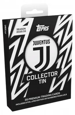 Produktbild von Topps 2025/26 Juventus Collector Tin – Football cards – Tin – Box