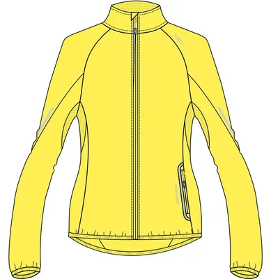 Immagine prodotto di CMP, giacca da donna, colore giallo, taglia 38